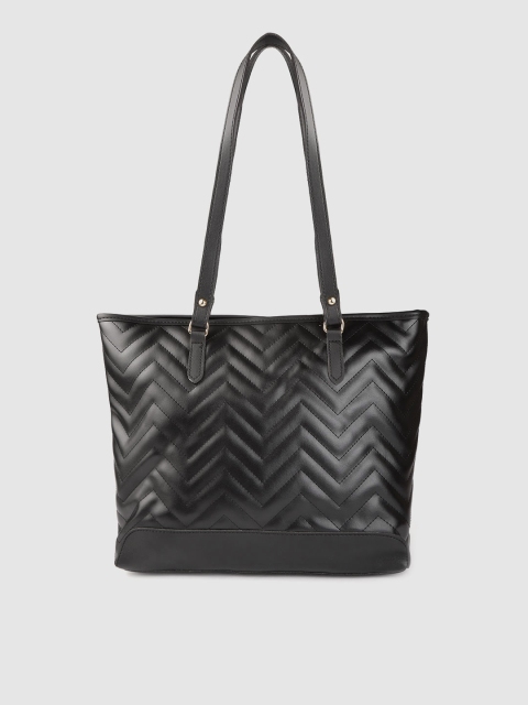 

CARLTON Black Quilted Shoulder Bag
