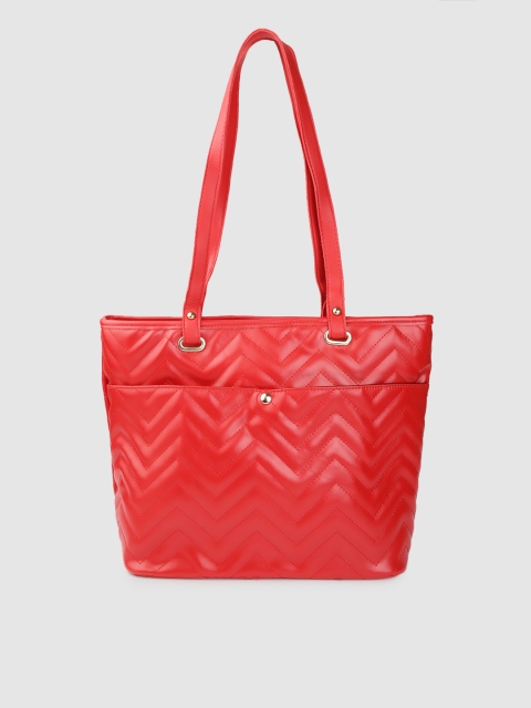 

CARLTON Red Quilted Shoulder Bag