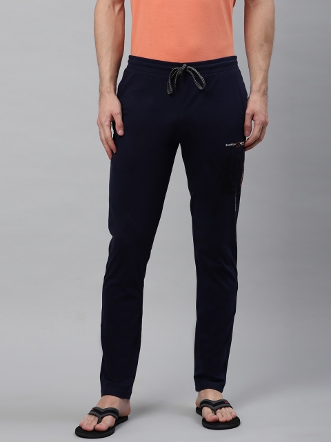 

Sweet Dreams Men Navy Blue Solid Lounge Pants