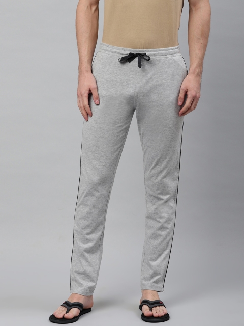 

Sweet Dreams Men Grey Melange Solid Lounge Pants