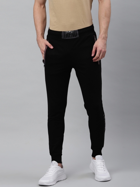 

Sweet Dreams Men Black Slim Fit Solid Joggers