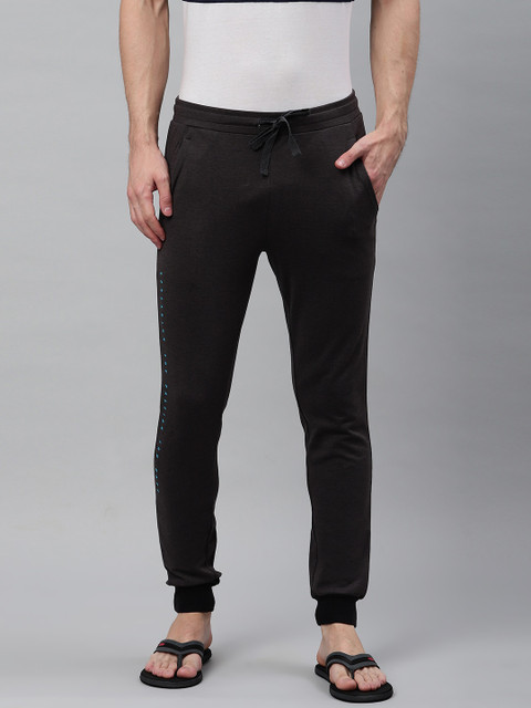 

Sweet Dreams Men Charcoal Grey Slim Fit Solid Passion Joggers
