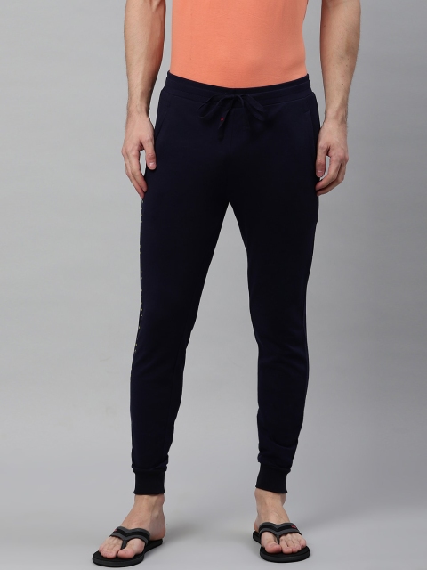 

Sweet Dreams Men Navy Blue Slim Fit Solid Passion Joggers