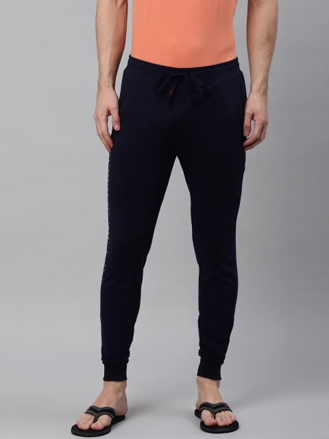 

Sweet Dreams Men Navy Blue Solid Lounge Joggers