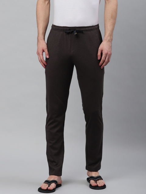 

Sweet Dreams Men Charcoal Grey Solid Lounge Pants