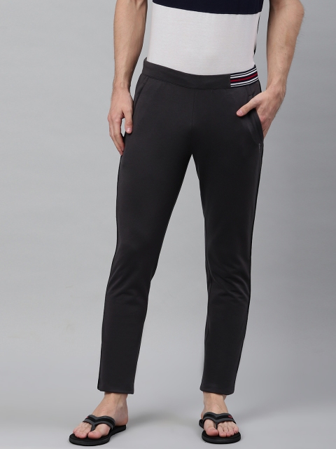 

Sweet Dreams Men Charcoal Grey Solid Lounge Pants