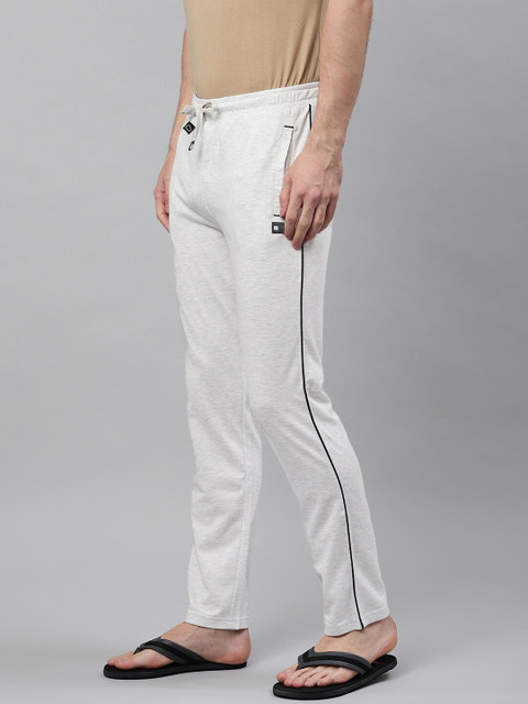 

Sweet Dreams Men Grey Melange Solid Lounge Pants