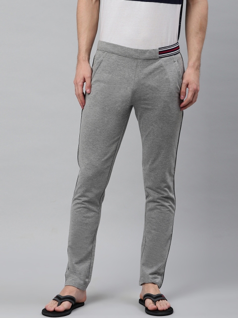 

Sweet Dreams Men Grey Melange Solid Lounge Pants