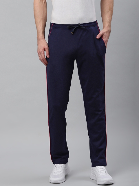 

Sweet Dreams Navy Blue Solid Track Pants