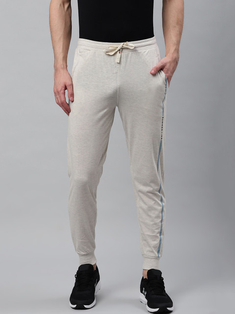 

Sweet Dreams Men Off White Solid Joggers
