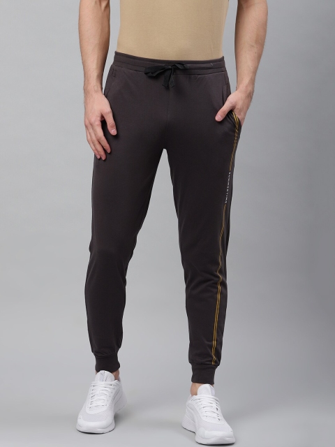 

Sweet Dreams Men Charcoal Grey Solid Joggers