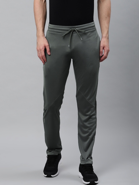 

Sweet Dreams Men Charcoal Grey Solid Straight Fit Training Track Pants