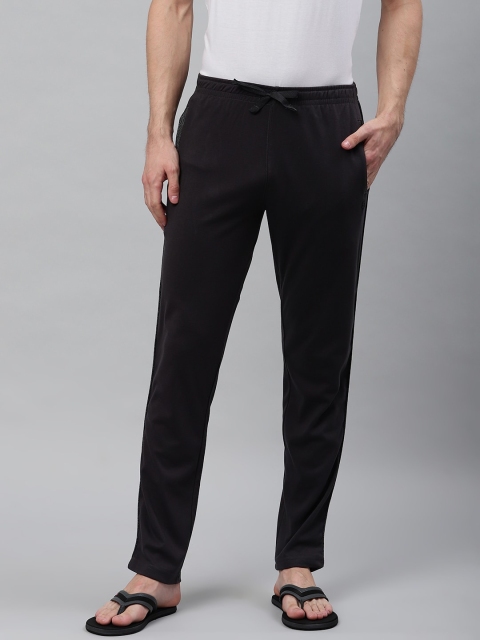

Sweet Dreams Men Black Solid Track Pants