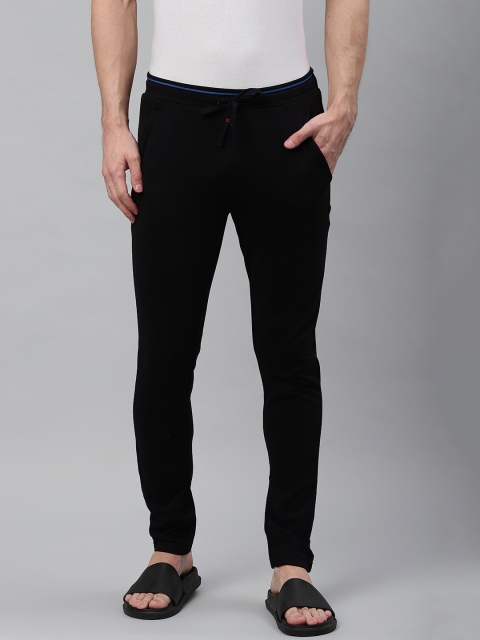 

Sweet Dreams Men Black Solid Lounge Pants
