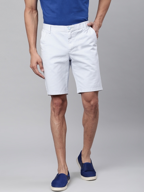 

Sweet Dreams Men Blue Solid Regular Fit Chino Shorts