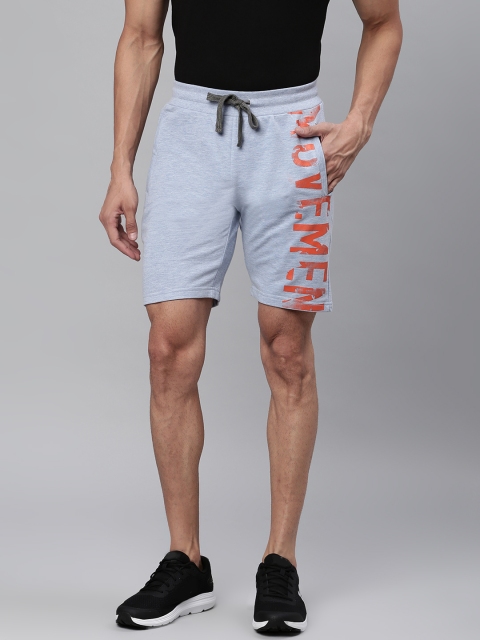 

Sweet Dreams Men Blue & Orange Solid Sports Shorts