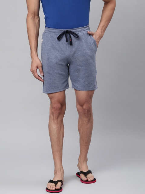 

Sweet Dreams Men Navy Blue Solid Lounge Shorts
