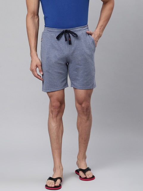 

Sweet Dreams Men Blue Solid Lounge Shorts