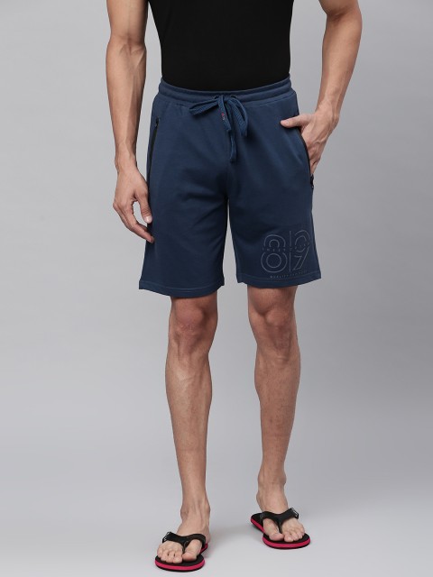 

Sweet Dreams Men Navy Blue Solid Lounge Shorts