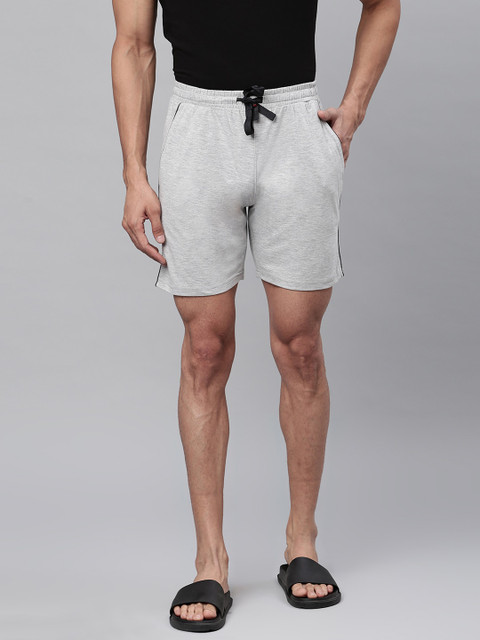 

Sweet Dreams Men Grey Melange Lounge Shorts