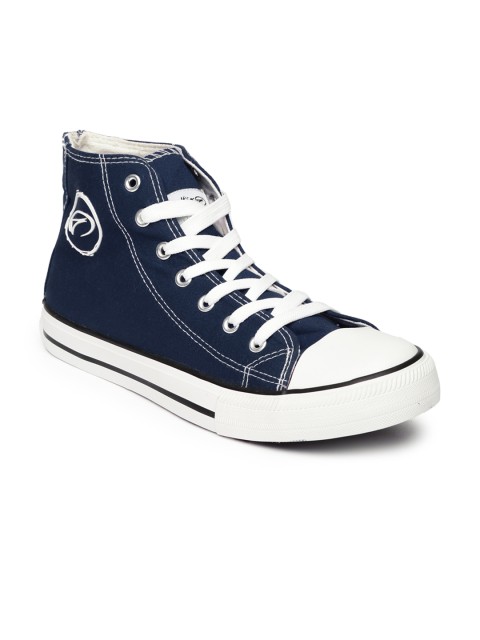 

Boltio Men Navy Canvas Shoes, Navy blue
