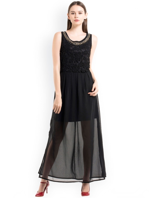 

Kazo Black Maxi Dress