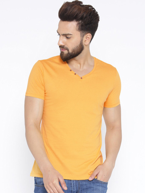 

United Colors of Benetton Yellow T-shirt