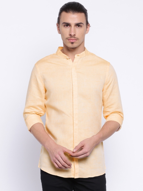 

United Colors of Benetton Peach-Coloured Casual Shirt