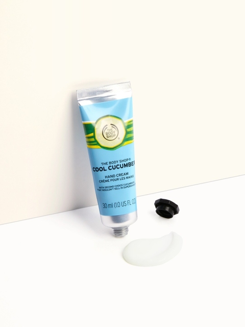 

THE BODY SHOP Special Edition Cool Cucumber Sustainable Hand Cream - 30 ml, Blue