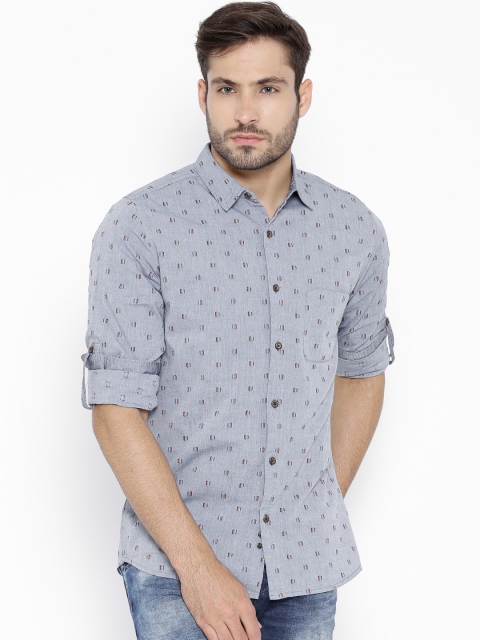 

United Colors of Benetton Blue Casual Shirt