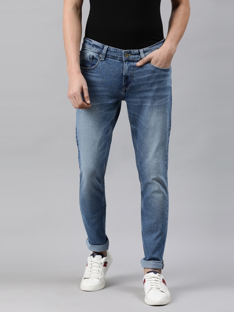 

SPYKAR Men Blue Skinny Fit Low-Rise Clean Look Stretchable Jeans