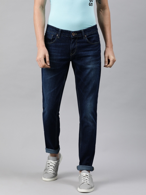 

SPYKAR Men Blue Skinny Fit Low-Rise Clean Look Stretchable Jeans