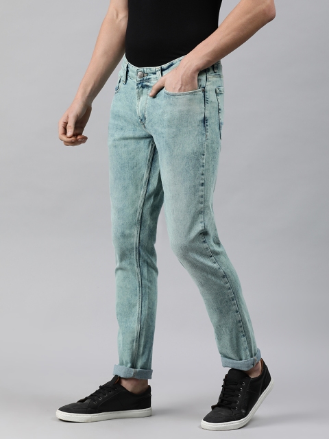 

SPYKAR Men Blue Skinny Fit Low-Rise Clean Look Stretchable Jeans