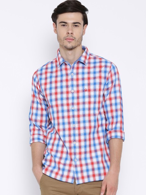 

United Colors of Benetton Red Checked Casual Shirt