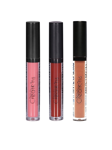 

Beauty Creations Set of 3 Lip gloss, Pink