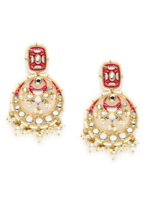 

Peora Gold-Plated Crescent Shaped Chandbalis