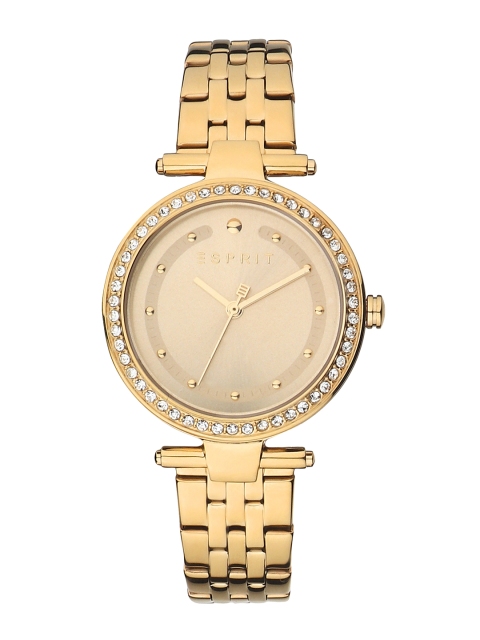

ESPRIT Women Gold-Toned Solid Analogue Watch ES1L153M0065
