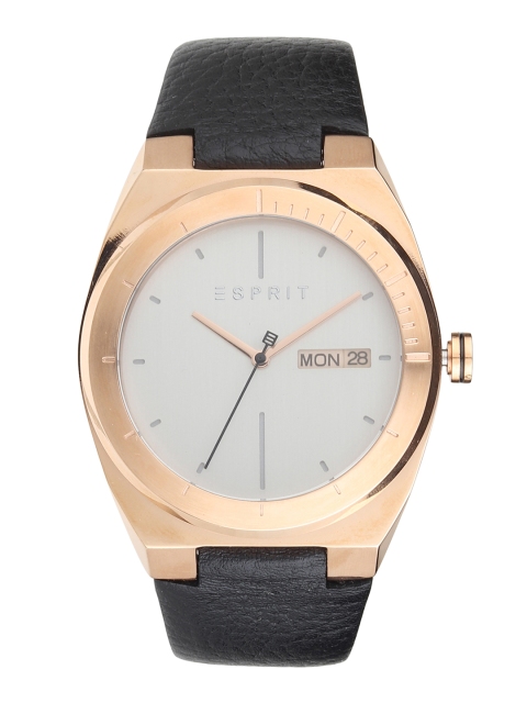 

ESPRIT Men Silver-Toned Analogue Watch ES1G158L0025