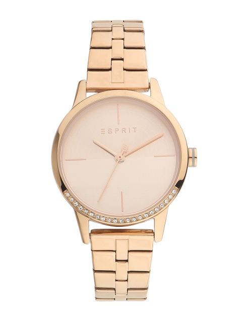 

ESPRIT Women Rose Gold-Toned Solid Analogue Watch ES1L106M0085