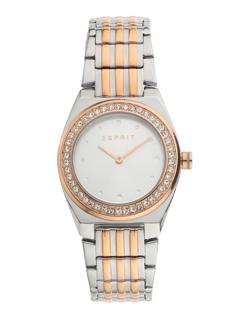 

ESPRIT Women Muted Silver-Toned Solid Analogue Watch ES1L148M0095