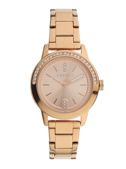 

ESPRIT Women Rose Gold-Toned Analogue Watch ES1L136M0115