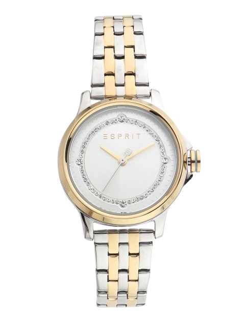 

ESPRIT Women Silver-Toned Embellished Analogue Watch ES1L144M0105