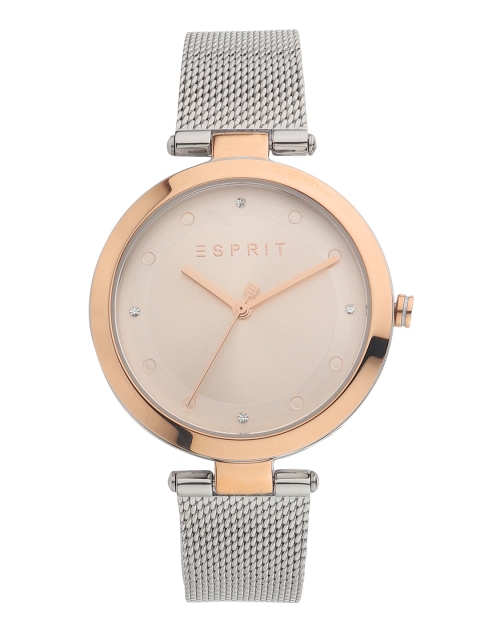 

ESPRIT Women Rose Gold Toned Solid Analogue Watch ES1L165M0095