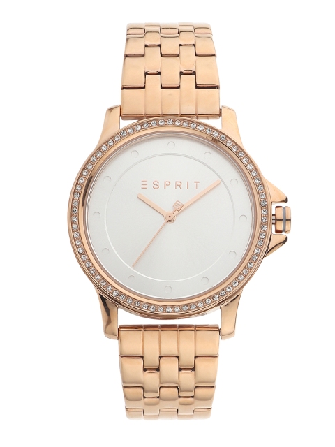 

ESPRIT Women Muted Silver-Toned Solid Analogue Watch ES1L143M0095