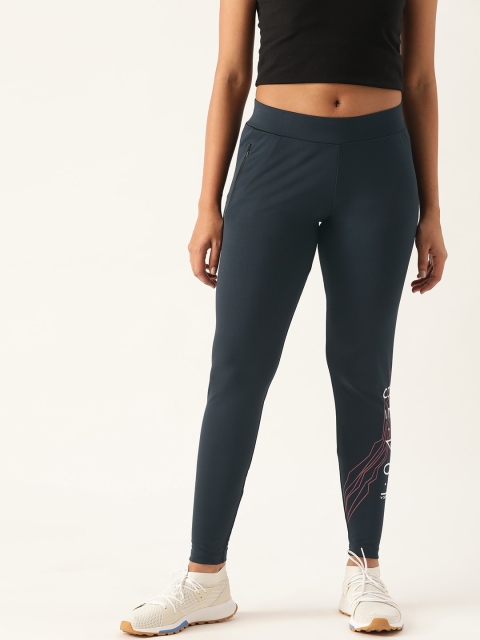 

Sweet Dreams Women Navy Blue Printed Detail Training Tights