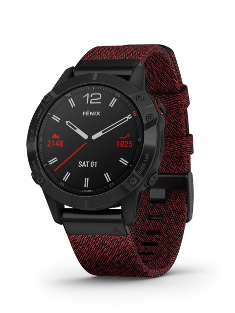 

Garmin Unisex Black Fenix 6 Sustainable Smart Watch 010-02158-65
