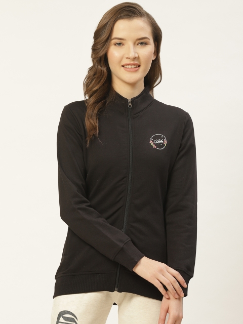 

Duke Women Black Solid Sweatshirt