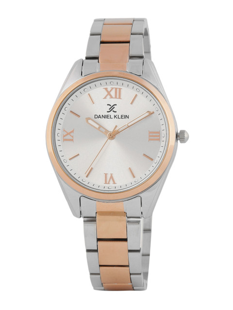 

Daniel Klein Women Silver-Toned Analogue Watch DK.1.12482-5