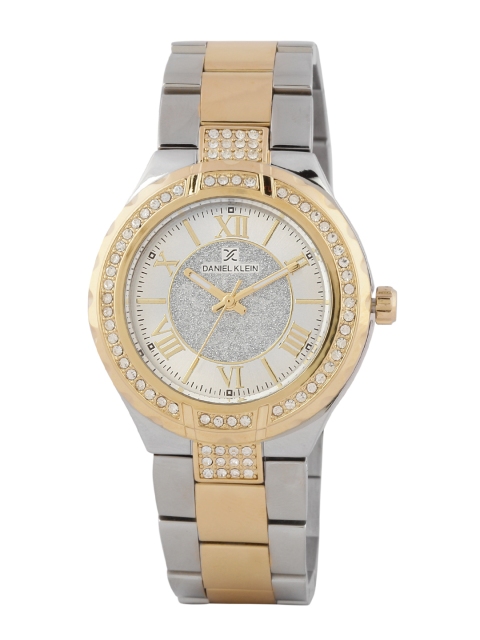 

Daniel Klein Premium Women Silver-Toned Analogue Watch DK.1.12433-6