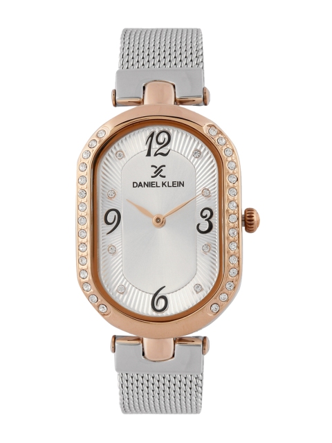

Daniel Klein Premium Women Silver-Toned Analogue Watch DK.1.12431-4
